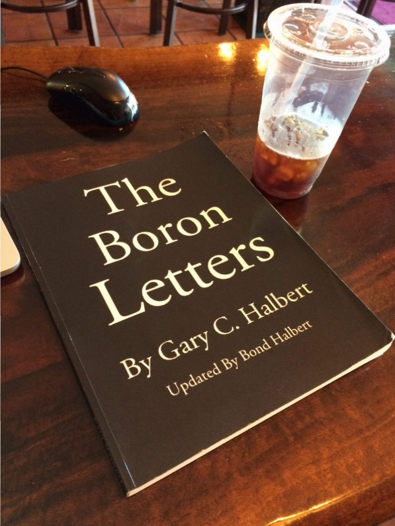 The Boron Letters - Why You Must Become a Student of Markets